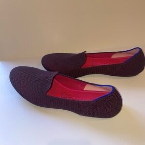 Rothy's The Loafer Berry Lattice Size 9